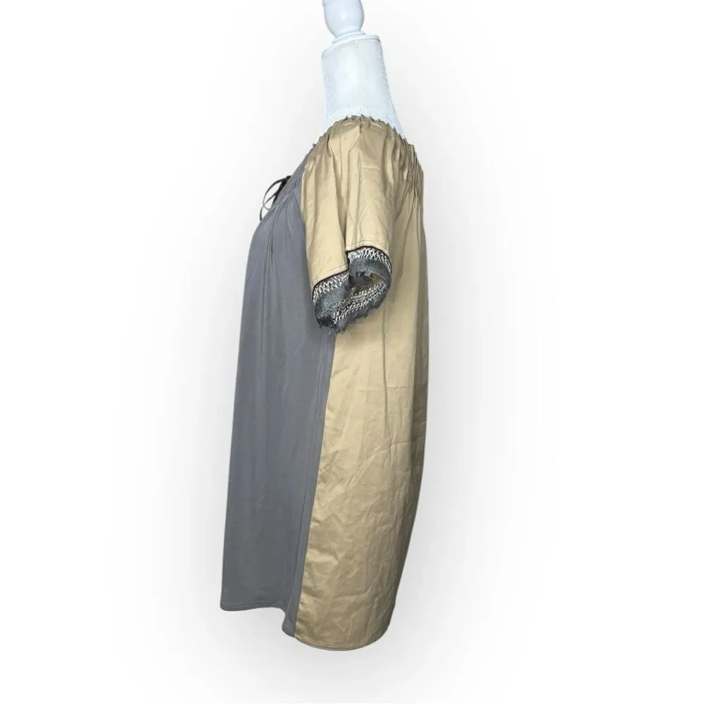 FENDI Vintage Tunic Mini Dress Top Size 40 - Picture 4 of 14